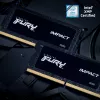 Kingston Technology FURY 32GB 6000MT/s DDR5 CL38 SODIMM (2 rinkinys) Impact XMP