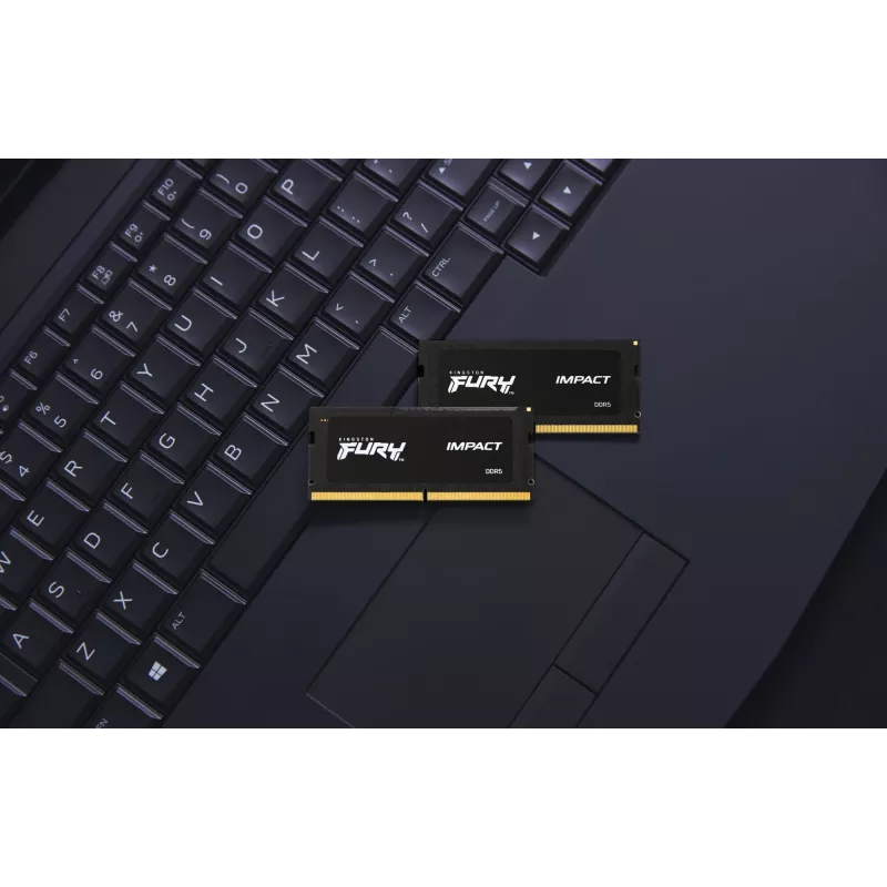 Kingston Technology FURY 32GB 6000MT/s DDR5 CL38 SODIMM (2 rinkinys) Impact XMP