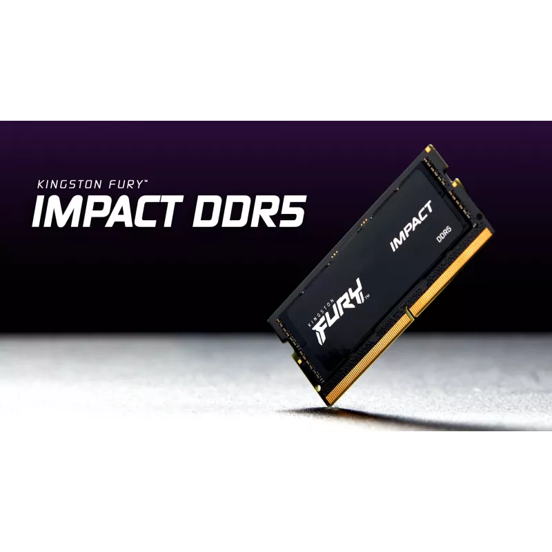Kingston Technology FURY 32GB 6000MT/s DDR5 CL38 SODIMM (2 rinkinys) Impact XMP
