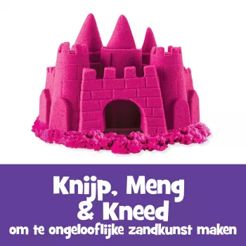 Spin Master Kinetic Sand rožinė 2 svarai (0,91 kg) lipnus smėlis vaikams