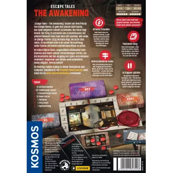 Kosmos Escape Tales: The Awakening Stalo žaidimas Dedukcija