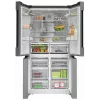 Šaldytuvas Bosch Serie 4 KFN96APEA šaldiklis šone, laisvai pastatomas, 605 L, nerūdijantis plienas