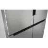 Šaldytuvas Bosch Serie 4 KFN96APEA šaldiklis šone, laisvai pastatomas, 605 L, nerūdijantis plienas