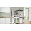 Šaldytuvas Bosch Serie 4 KFN96APEA šaldiklis šone, laisvai pastatomas, 605 L, nerūdijantis plienas