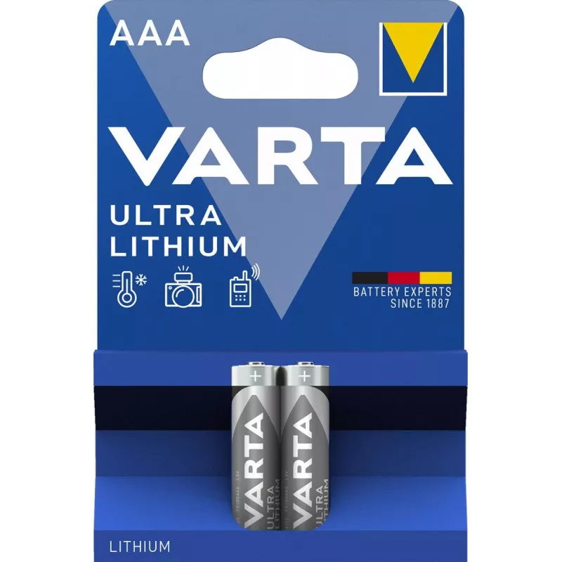 VARTA Ultra Lithium AAA 1.5V baterija vienkartinė