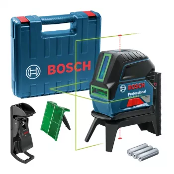 Bosch GCL 2-15 G linijinis/taškinis lazerinis nivelyras 10 m 500-540 nm (< 10 mW)
