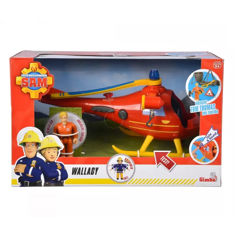 Sraigtasparnis Simba Toys Fireman Sam 109252510 Oranžinis 3+