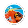 Sraigtasparnis Simba Toys Fireman Sam 109252510 Oranžinis 3+