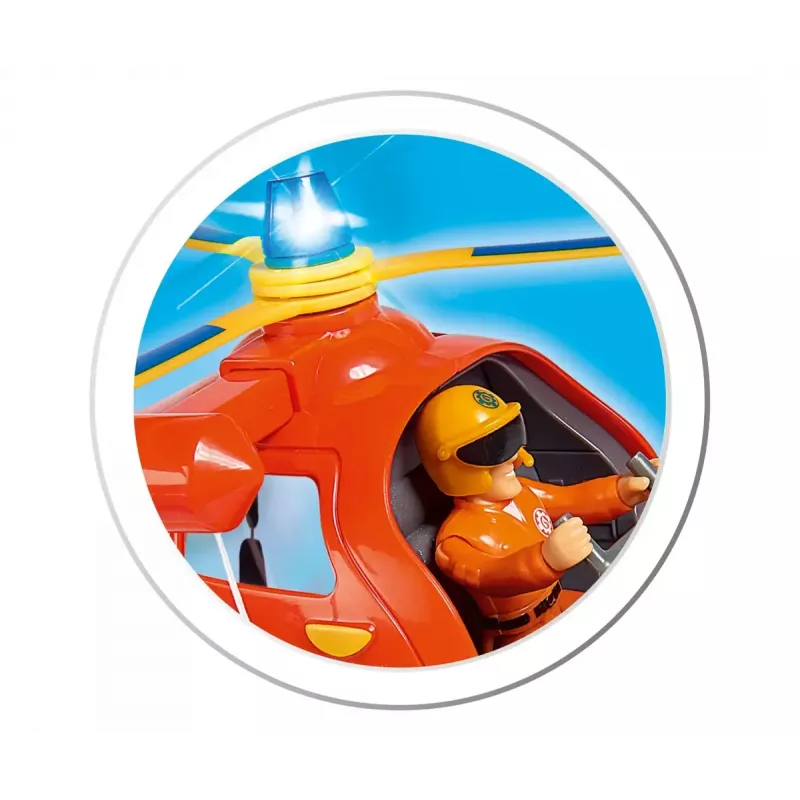 Sraigtasparnis Simba Toys Fireman Sam 109252510 Oranžinis 3+