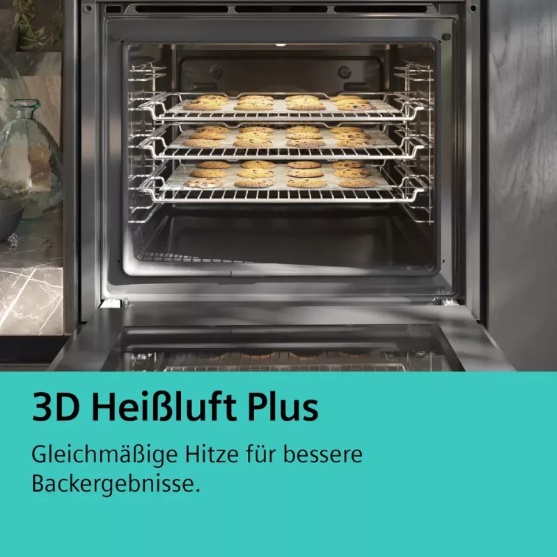 Siemens iQ300 EQ521KA11 – indukcinė kaitlentė su elektrine orkaite
