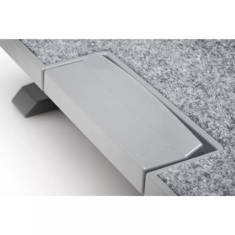 Ergonominis pėdų atramas Kensington SmartFit SoleMate Pro Elite, pilka, 0–18°, 9 cm, 12 cm, 2,3 kg, 1 vnt.