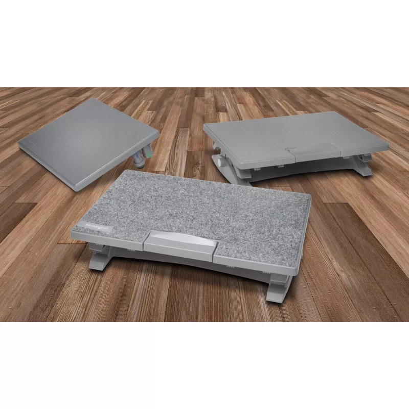 Ergonominis pėdų atramas Kensington SmartFit SoleMate Pro Elite, pilka, 0–18°, 9 cm, 12 cm, 2,3 kg, 1 vnt.