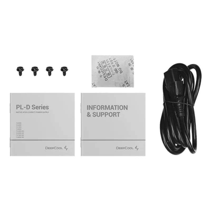 DEEPCOOL PL800D maitinimo šaltinis 800 W 20+4 pin ATX - juodas