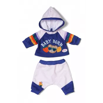 BABY born sportinis kostiumas Navy 43cm lėlės drabužių komplektas