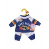 BABY born sportinis kostiumas Navy 43cm lėlės drabužių komplektas