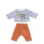 BABY born Outfit Palmtree 43 cm – drabužių rinkinys lėlei