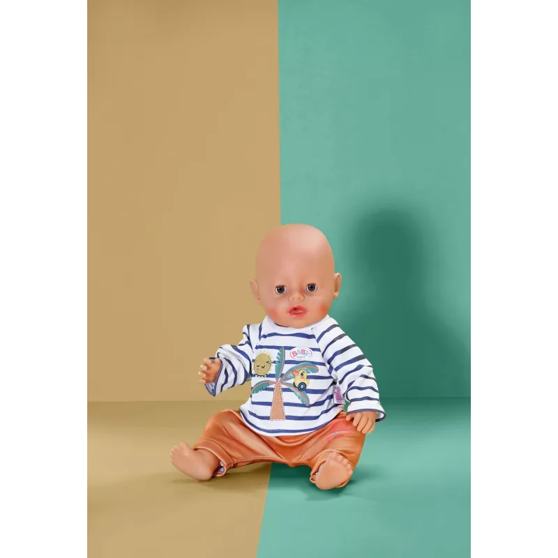 BABY born Outfit Palmtree 43 cm – drabužių rinkinys lėlei