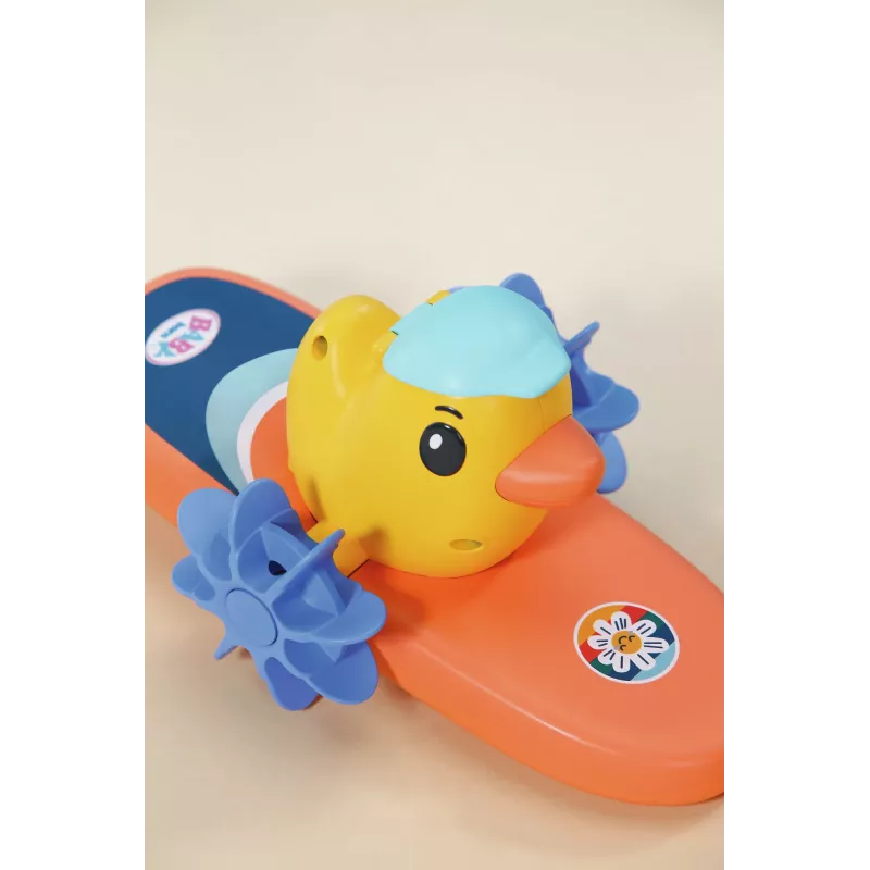 BABY born Splish Splash Berta – maudymosi žaislas ant banglentės, įvairiaspalvis