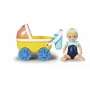 BABY born Splish Splash vežimėlis su Emma maudymosi lėlė
