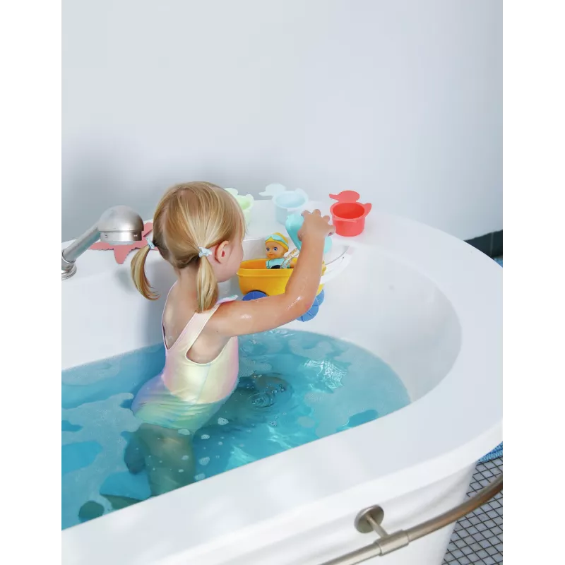 BABY born Splish Splash vežimėlis su Emma maudymosi lėlė
