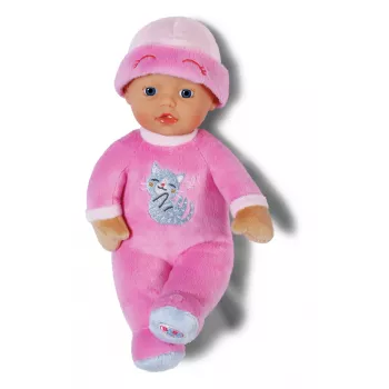 Lėlė BABY born for babies Sleepy Pink 30 cm, minkštas kūnas, daugiaspalvė