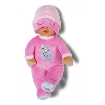 Lėlė BABY born for babies Sleepy Pink 30 cm, minkštas kūnas, daugiaspalvė