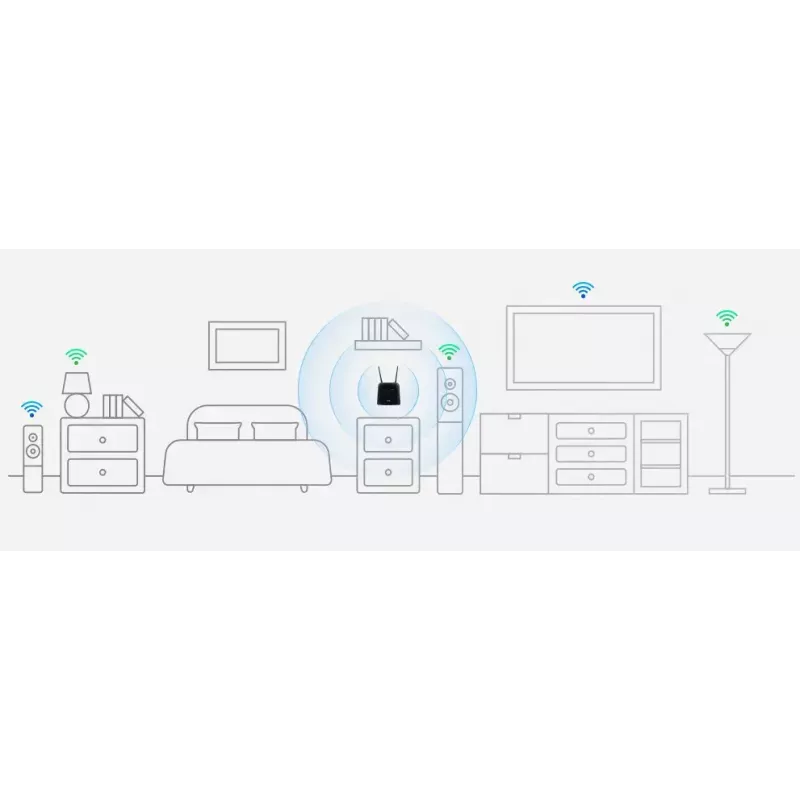 Maršrutizatorius D-Link DWR-960 dviejų juostų Wi-Fi 5