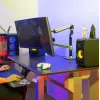 ERGOTRON Lx Dual Stacking Arm – dvisienė ranka monitoriams ir nešiojamam kompiuteriui