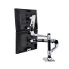 ERGOTRON Lx Dual Stacking Arm – dvisienė ranka monitoriams ir nešiojamam kompiuteriui