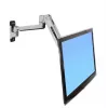 ERGOTRON Lx sėdėjimo-stovėjimo laikiklis LCD monitoriui ant sienos (poliruotas aliuminis)