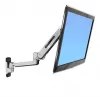 ERGOTRON Lx sėdėjimo-stovėjimo laikiklis LCD monitoriui ant sienos (poliruotas aliuminis)