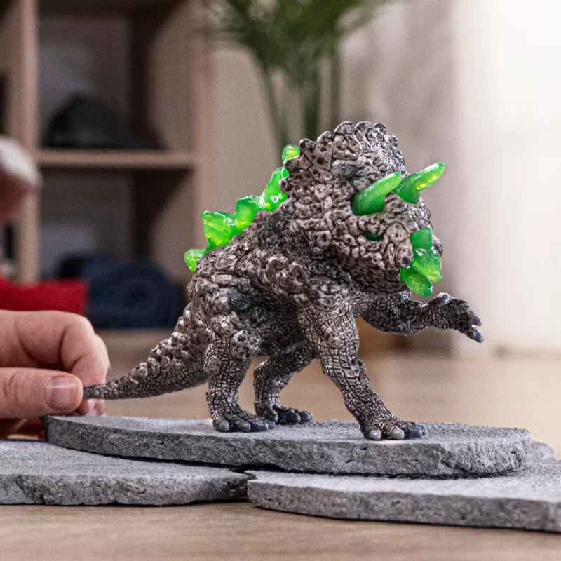 schleich ELDRADOR CREATURES Stone Triceratops