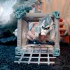 schleich ELDRADOR CREATURES BattleCave Snow Slasher, veiksmo/nuotykių žaislas, monstrai ir drakonai, ledo pasaulis, BattleCave, 7 metų, įvairiaspalvis