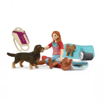 schleich HORSE CLUB Nakvynės žaidimų rinkinys su Hannah