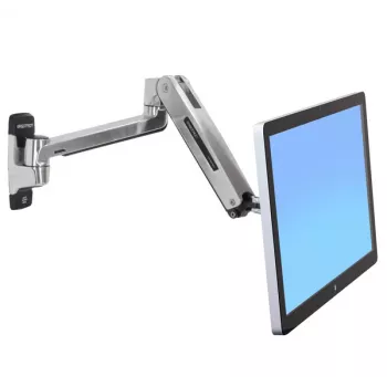 ERGOTRON LX HD Sėdėjimo-stovėjimo sieninis laikiklis monitoriui (poliruotas aliuminis)