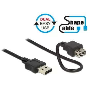 USB kabelis DeLOCK 2m 2xUSB2.0-A