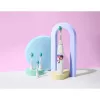 Elektrinis dantų šepetėlis Happybrush ECO VIBE KIDS Agnes + 3 keičiami antgaliai