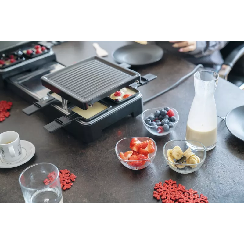 Unold 48755 raclette grilis 8 asmenims 1300 W juodas