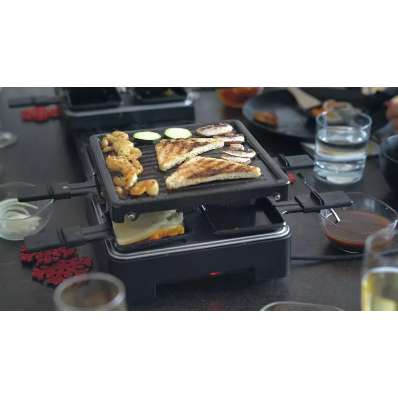 Unold 48755 raclette grilis 8 asmenims 1300 W juodas