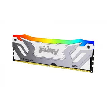 Kingston FURY Renegade 24 GB DDR5 8400 MT/s CL40 CUDIMM RGB Baltas XMP