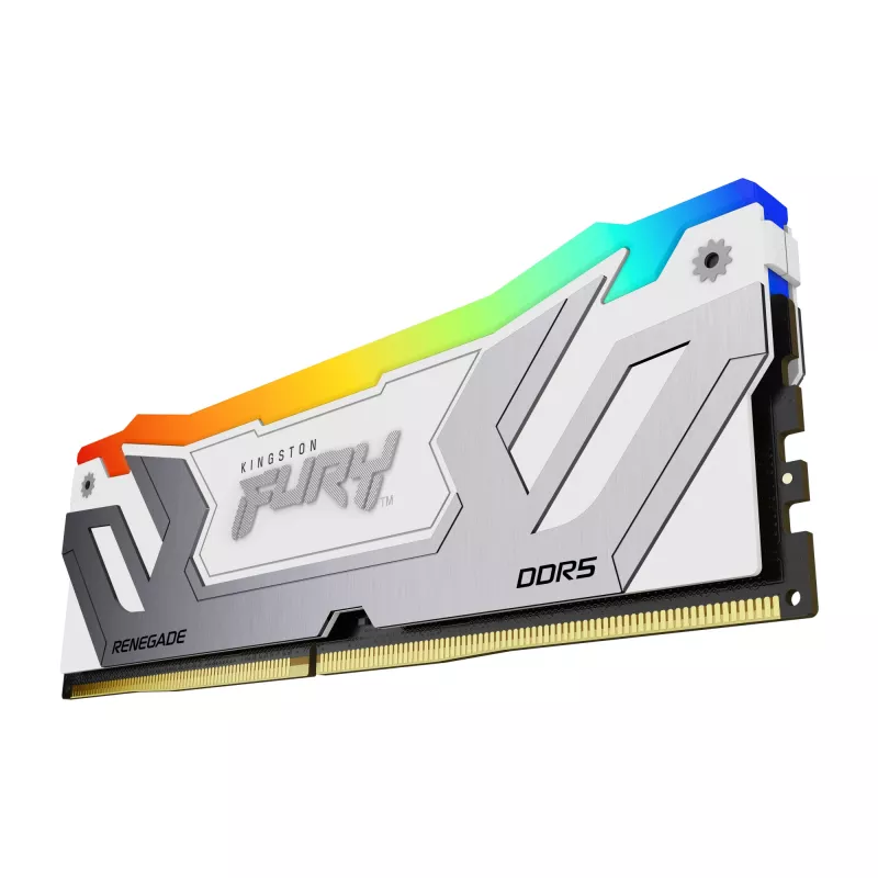 Kingston FURY Renegade 24 GB DDR5 8400 MT/s CL40 CUDIMM RGB Baltas XMP