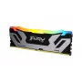 Kingston FURY Renegade DDR5 RGB 24 GB 8400MT/s CL40 CUDIMM sidabrinė