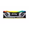 Kingston FURY Renegade DDR5 RGB 24 GB 8400MT/s CL40 CUDIMM sidabrinė