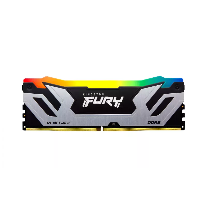 Kingston FURY Renegade DDR5 RGB 24 GB 8400MT/s CL40 CUDIMM sidabrinė