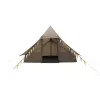 Palapinė easy camp Orsa Cabin 2025 ruda 8 žmonėms – šeimyninė stoginės tipo palapinė, ruda