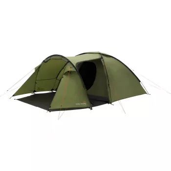 Tent Easy Camp Lomsdal 4 Olive Green – tunelinis šeimos palapinė su prieangiu, 4 asmenims