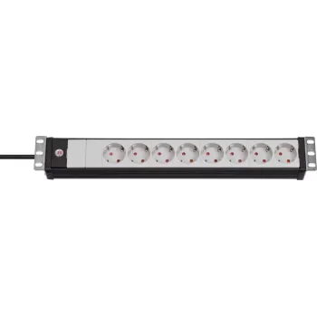 Brennenstuhl Premium-Line 19 colių 8-ių lizdų ilgintuvas serverių spintoms, 3 m
