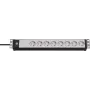 Brennenstuhl Premium-Line 19 colių 8-ių lizdų ilgintuvas serverių spintoms, 3 m