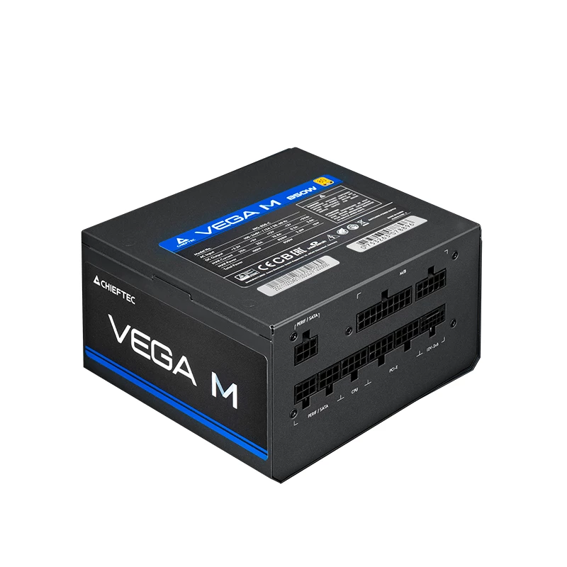 Maitinimo blokas Chieftec Vega PPG-850-C 850 W 20+4 pin ATX ATX Juodas