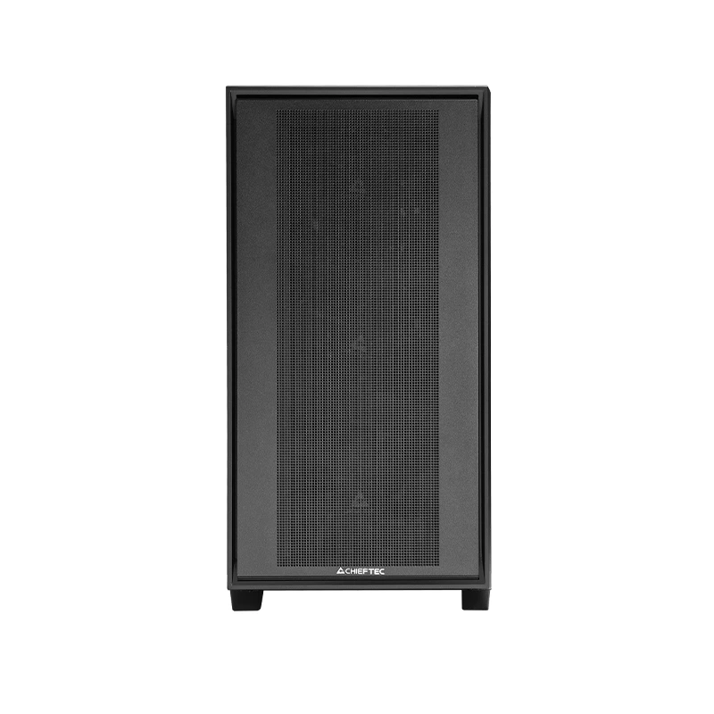 Chieftec Midi Tower GS-03B-BLK-OP, juodas